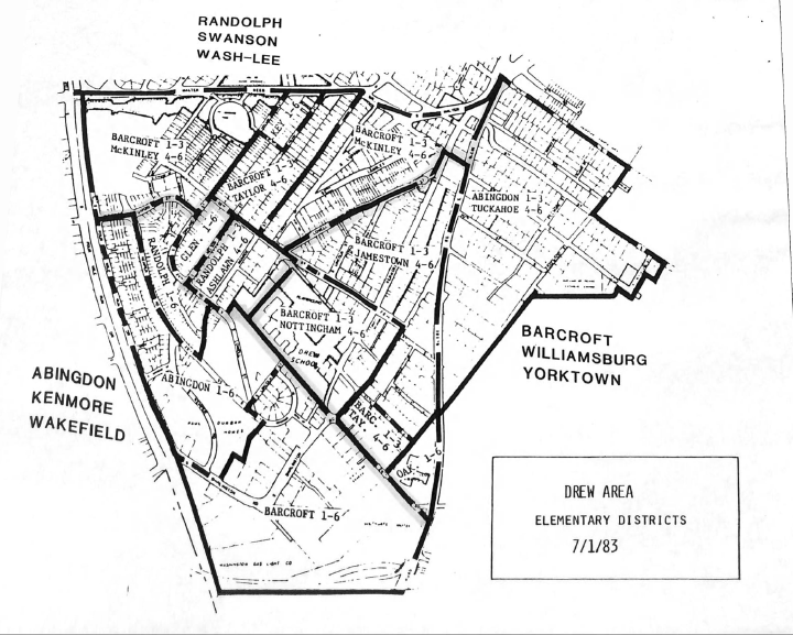 Busing in Green Valley in 1983. From the Charlie Clark Center for Local History.